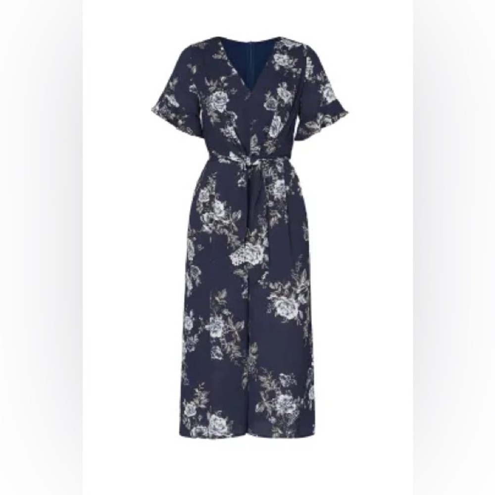 Louna Floral Jumpsuit (Size L)